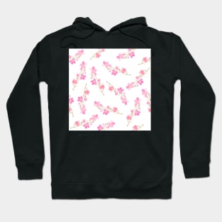 Watercolor Floral blossoms | Pattern Hoodie